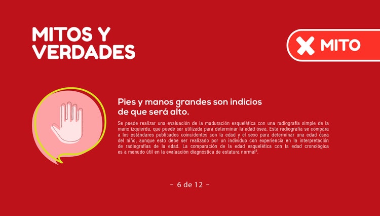 Mitos y verdades
